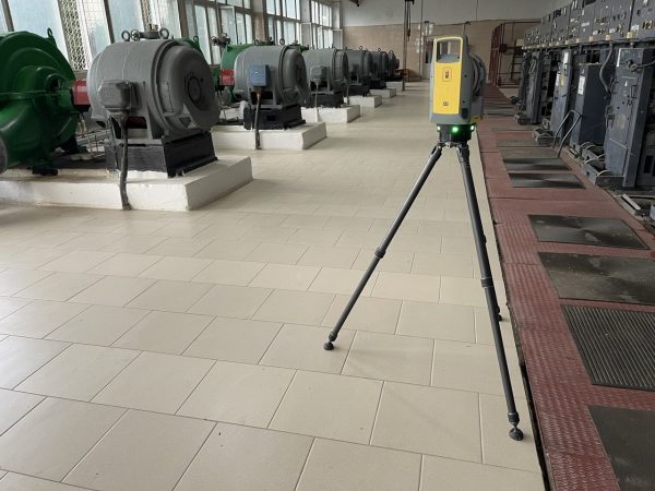 Лазерное сканирование комплекса очистных сооружений (г. Анапа)